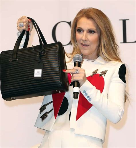 celine dion handbags shopping channel|Celine Dion bag collection.